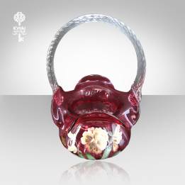 (VAS 78) VAS WARNA PINK MOTIF...