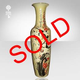 (VAS 83) VAS BESAR HIJAU MOTI...